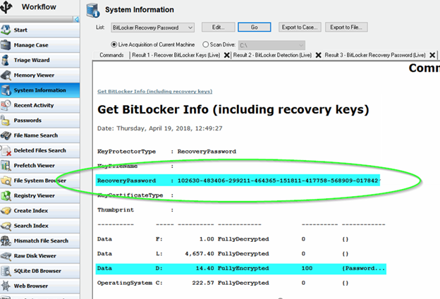 Add Bitlocker Drive